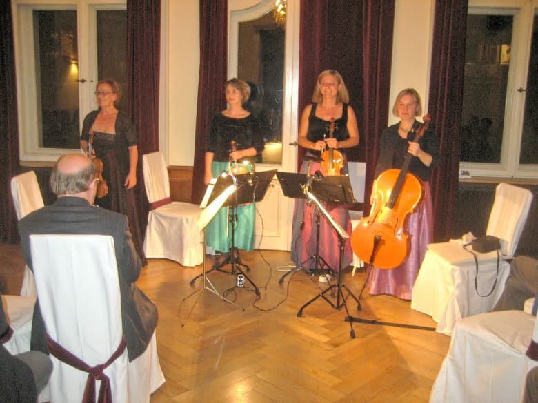 Quartett stehend Quartett stehend